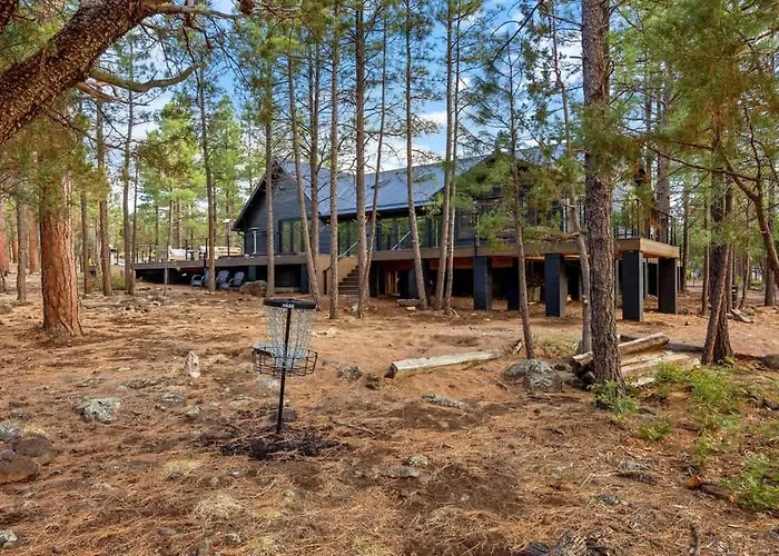 Stylish Fire Pit Hot Tub & Forest Views Holiday home Pinetop-Lakeside