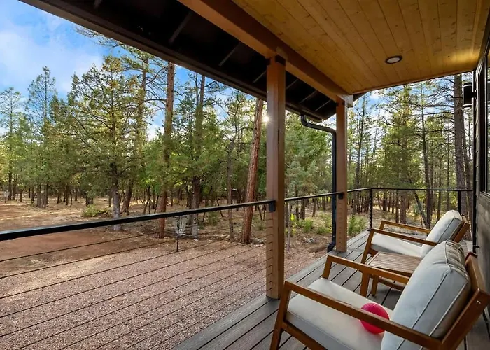 Stylish Fire Pit Hot Tub & Forest Views Holiday home Pinetop-Lakeside
